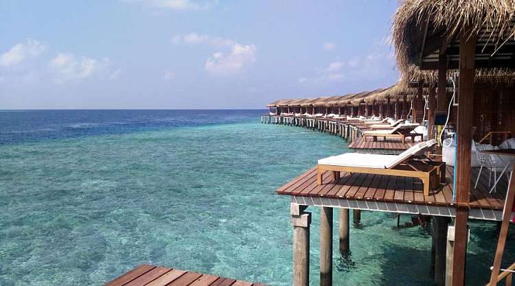 overwater bungalow